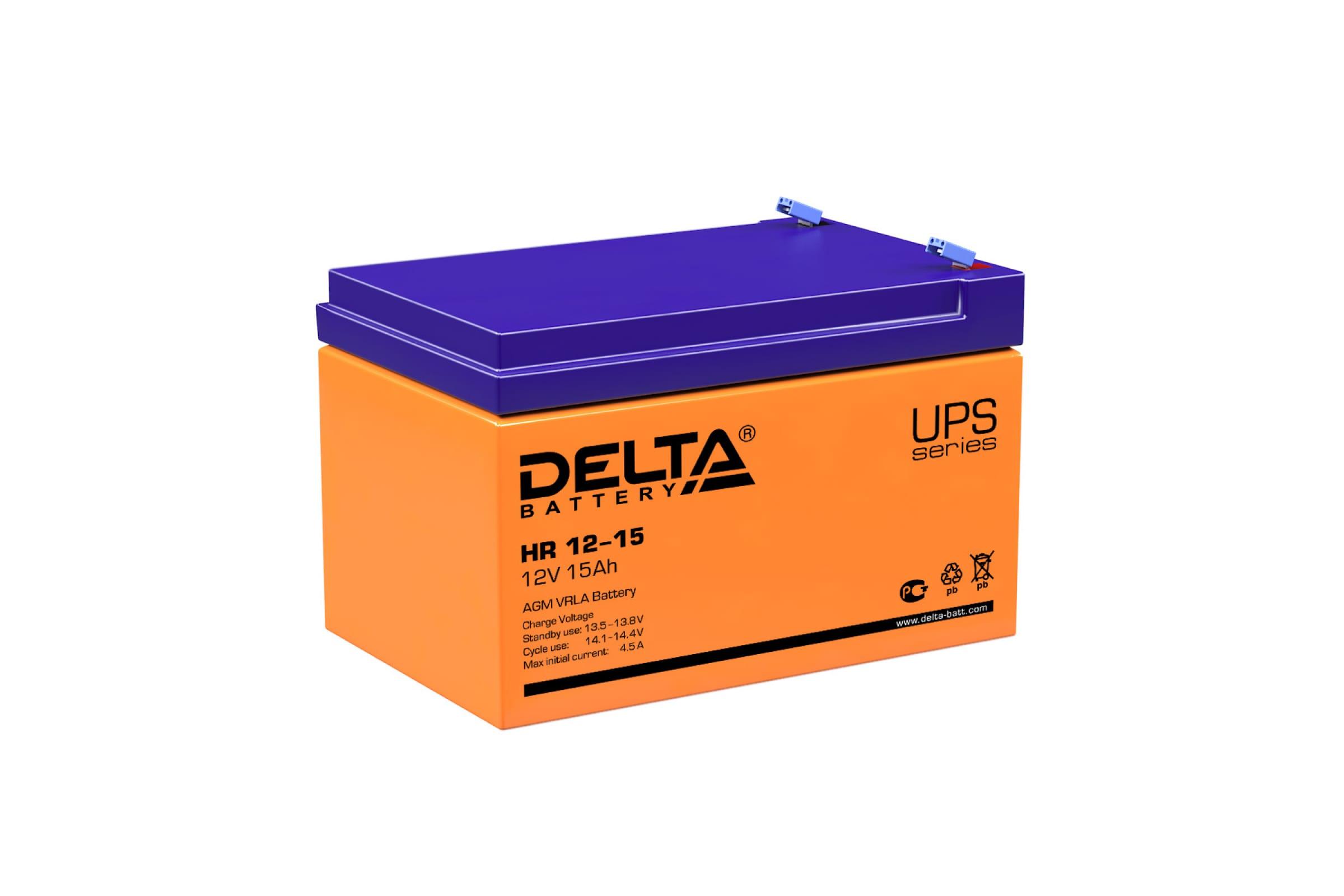 Аккумулятор Delta HR 12-15