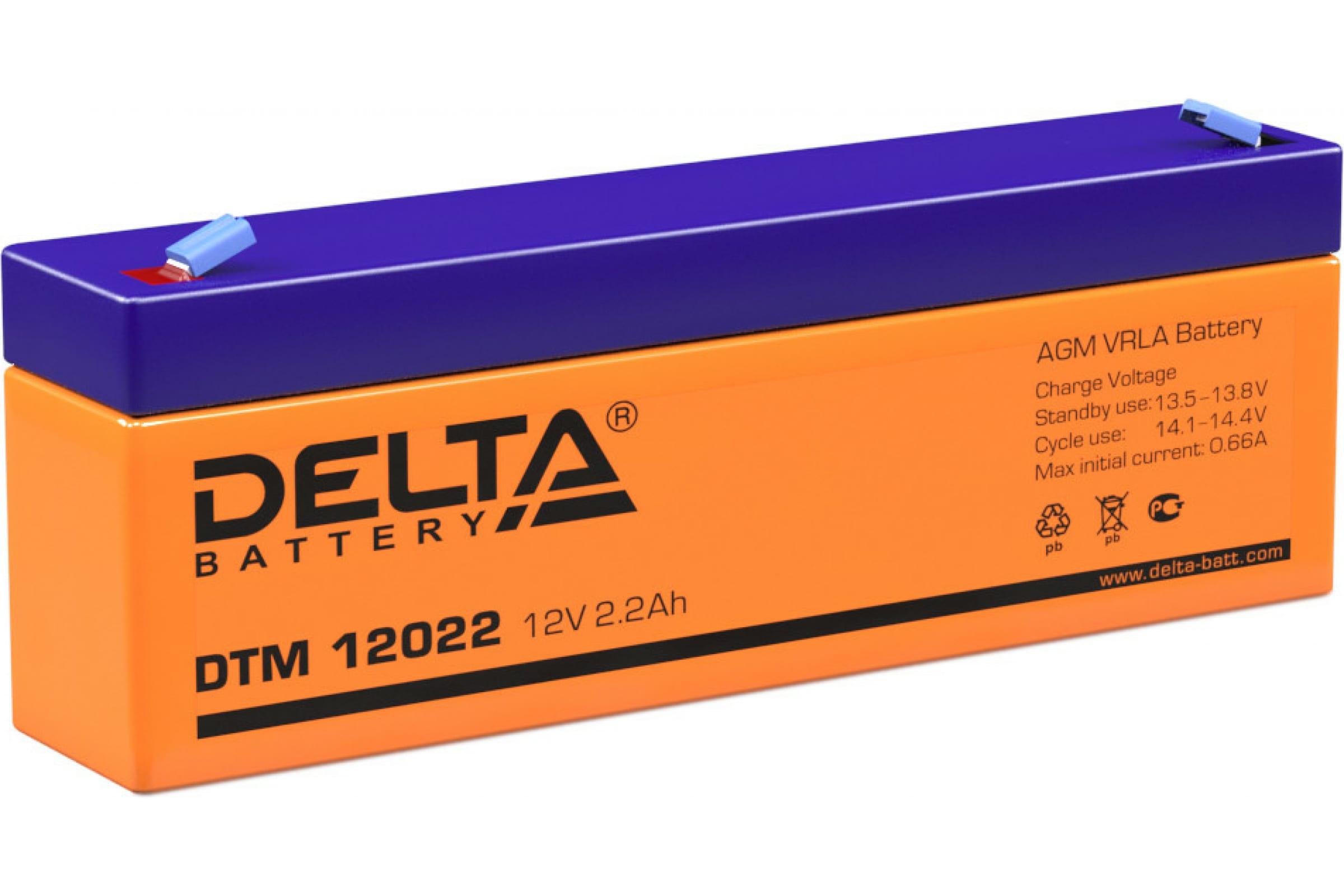 Аккумулятор Delta DTM 12022