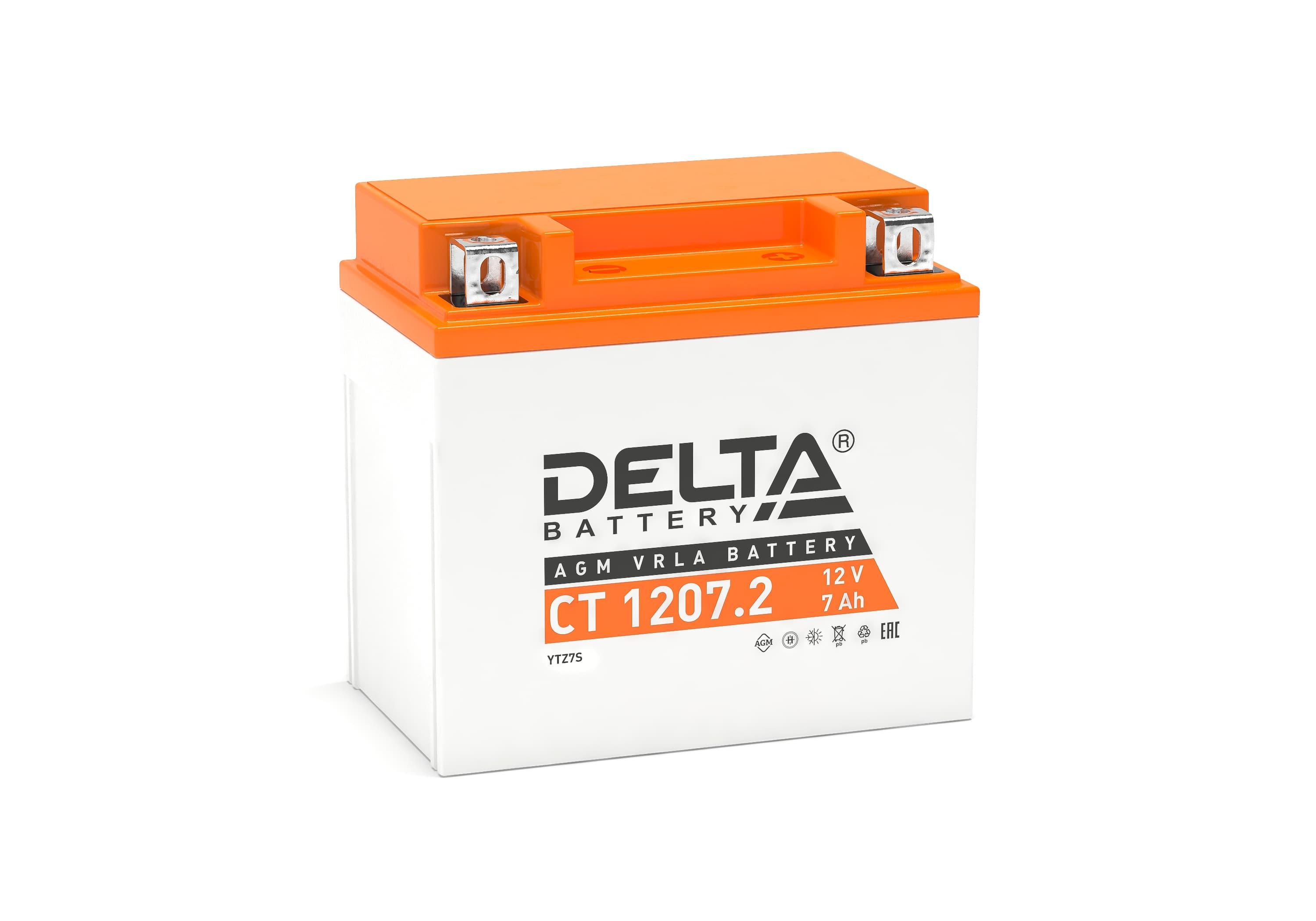 Аккумулятор Delta CT 1207.2