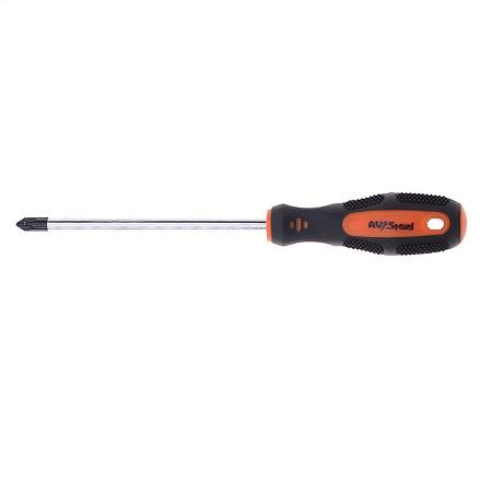 Отвертка крестовая AV Steel AV-410104 PH1 х 100 мм