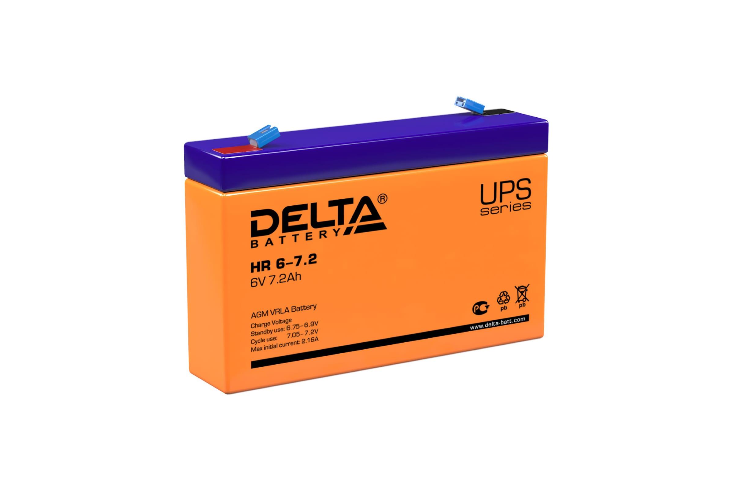 Аккумулятор Delta HR 6-7.2