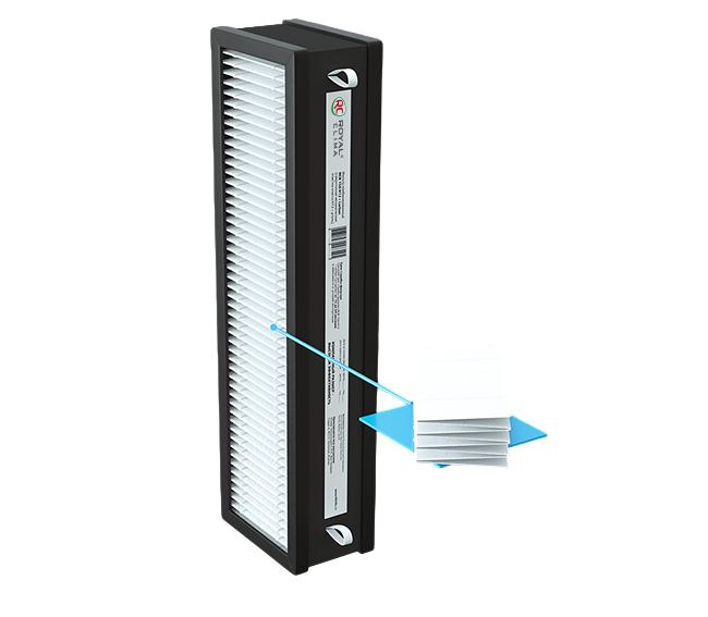 Фильтр комбинированный ROYAL CLIMA RCB 150 Н12 + уголь для установки Brezza НС-1193485