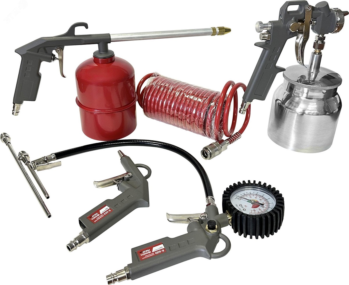 Набор пневмоинструмента REMEZA KIT UNI-7B 7 пр УТ-00005217