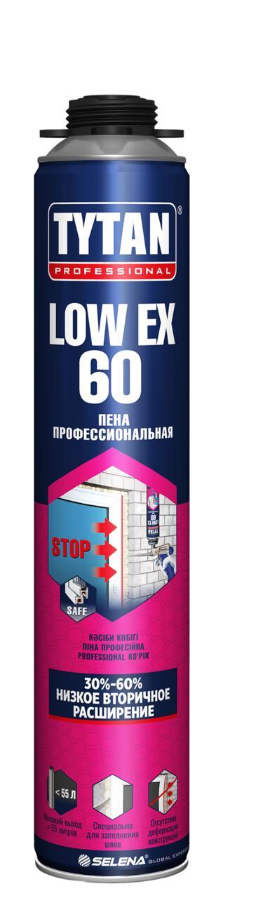 Пена монтажная TYTAN LowEx 60 профессиональная (750мл) тов-203235