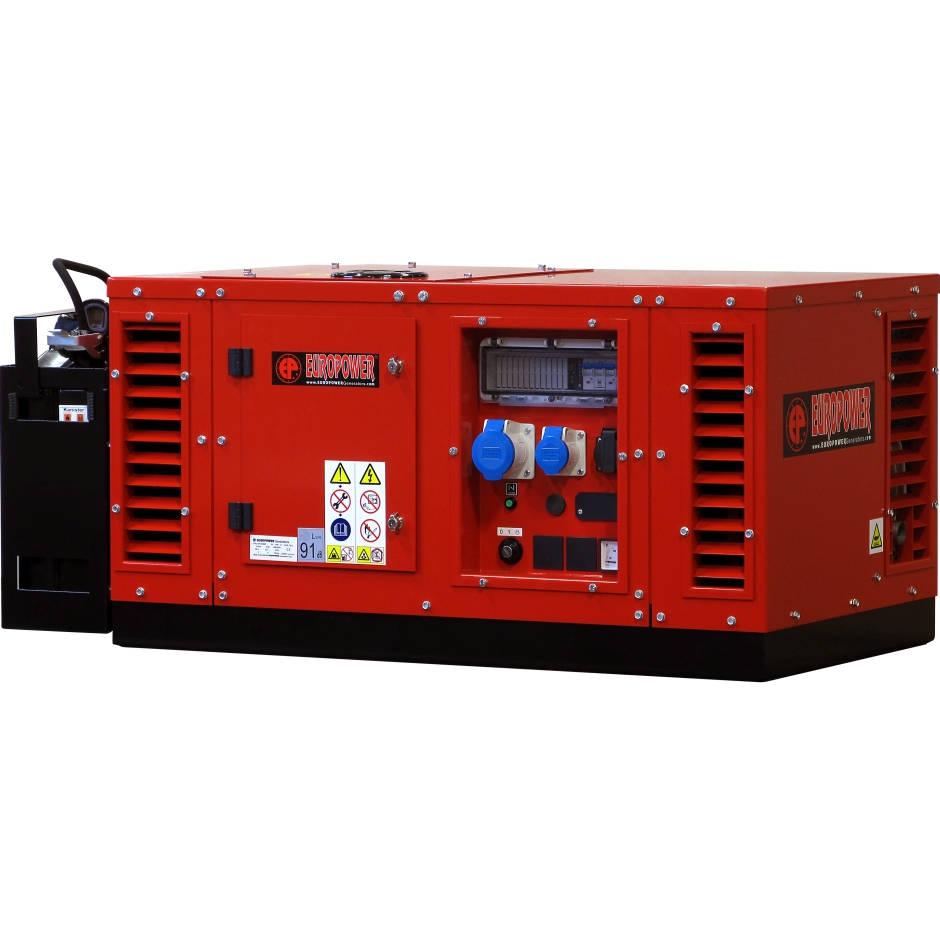 Генератор бензиновый EUROPOWER EPS 10000 E в кожухе SA0991011