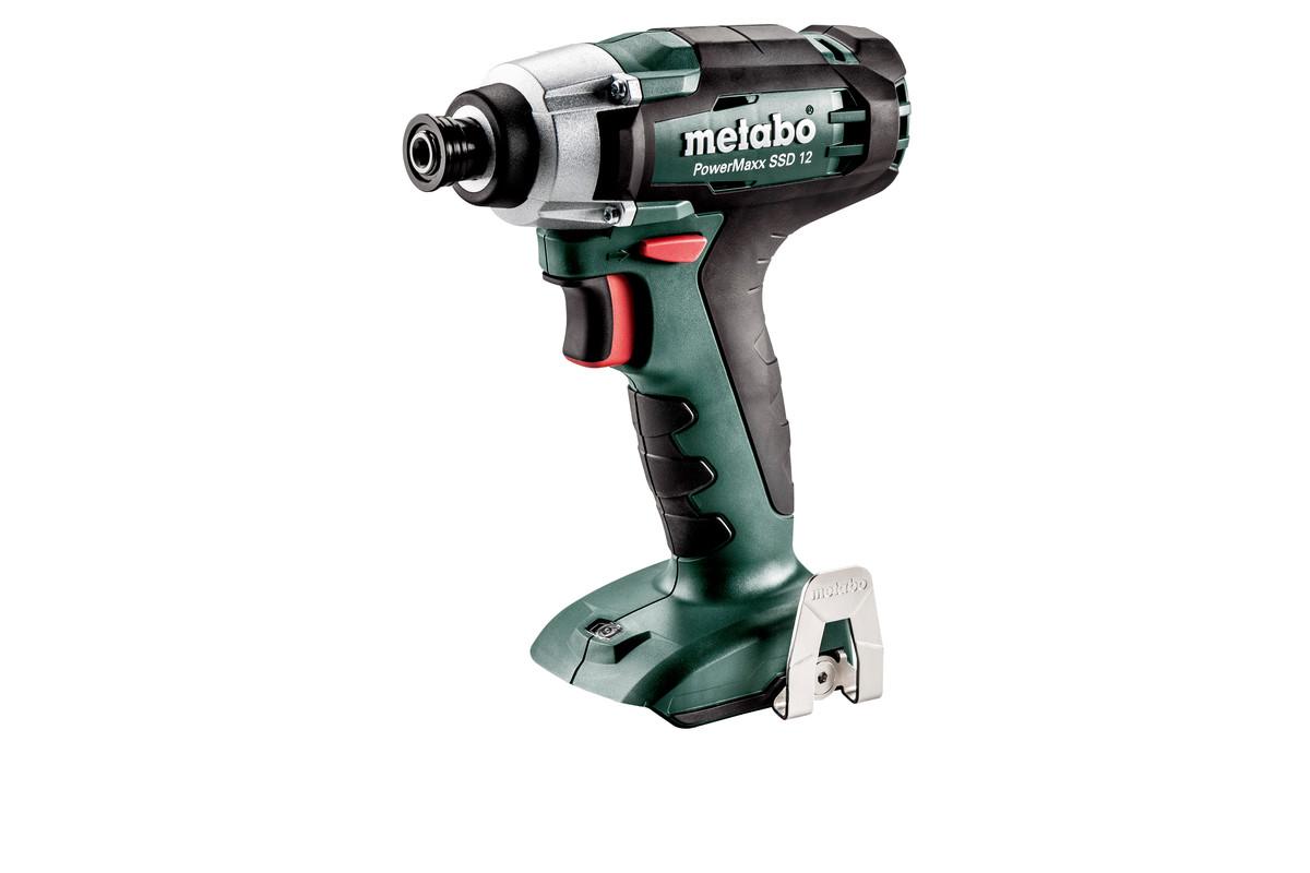 Гайковерт аккумуляторный METABO PowerMaxx SSD 12 ударный, без АКб и ЗУ, Metaloc 601114840