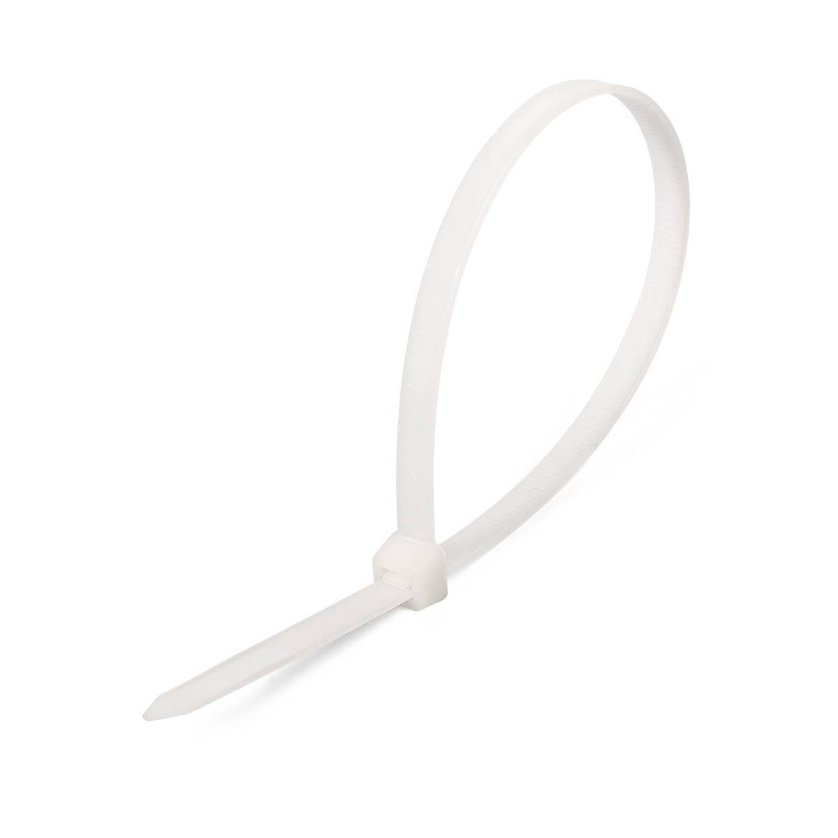 Хомут пластиковый FORTISFLEX КСС «NORD» 5х300 (бел) (100шт) 79735