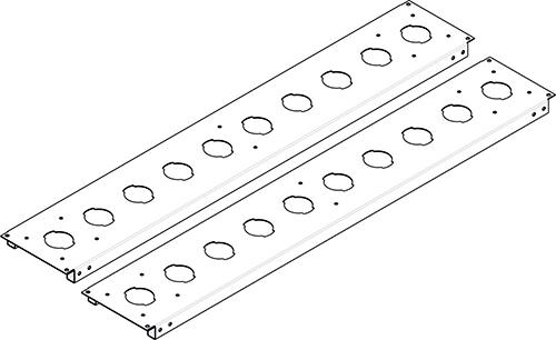 Комплект полок ПРАКТИК AMH TC SK 40 2 штуки S30699022602