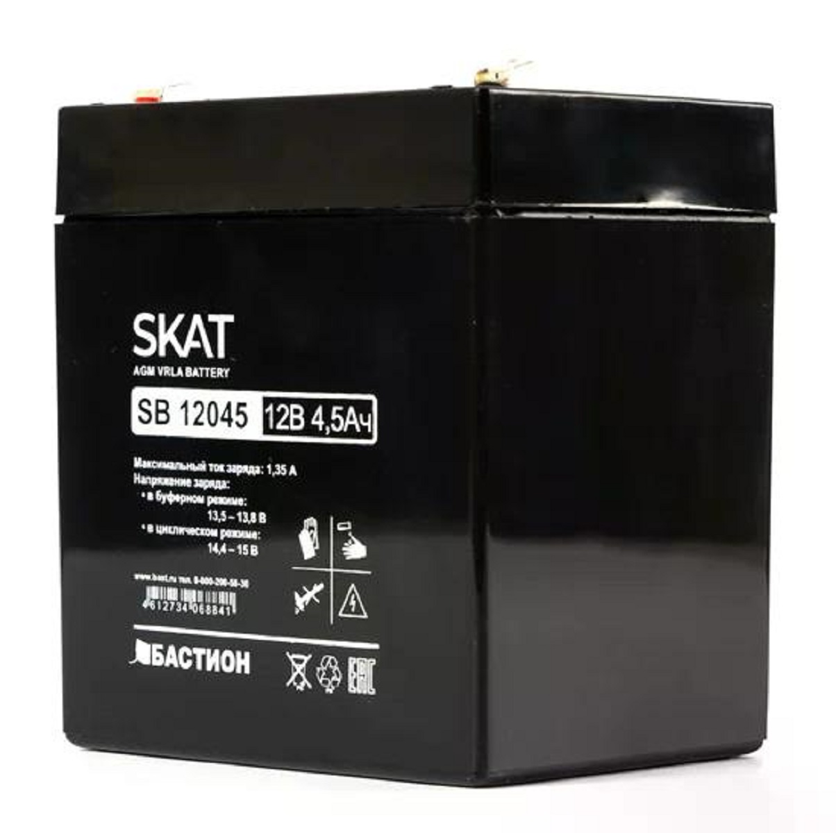 Аккумулятор SKAT SB 12045 AGM 12V 4,5Ач 2531