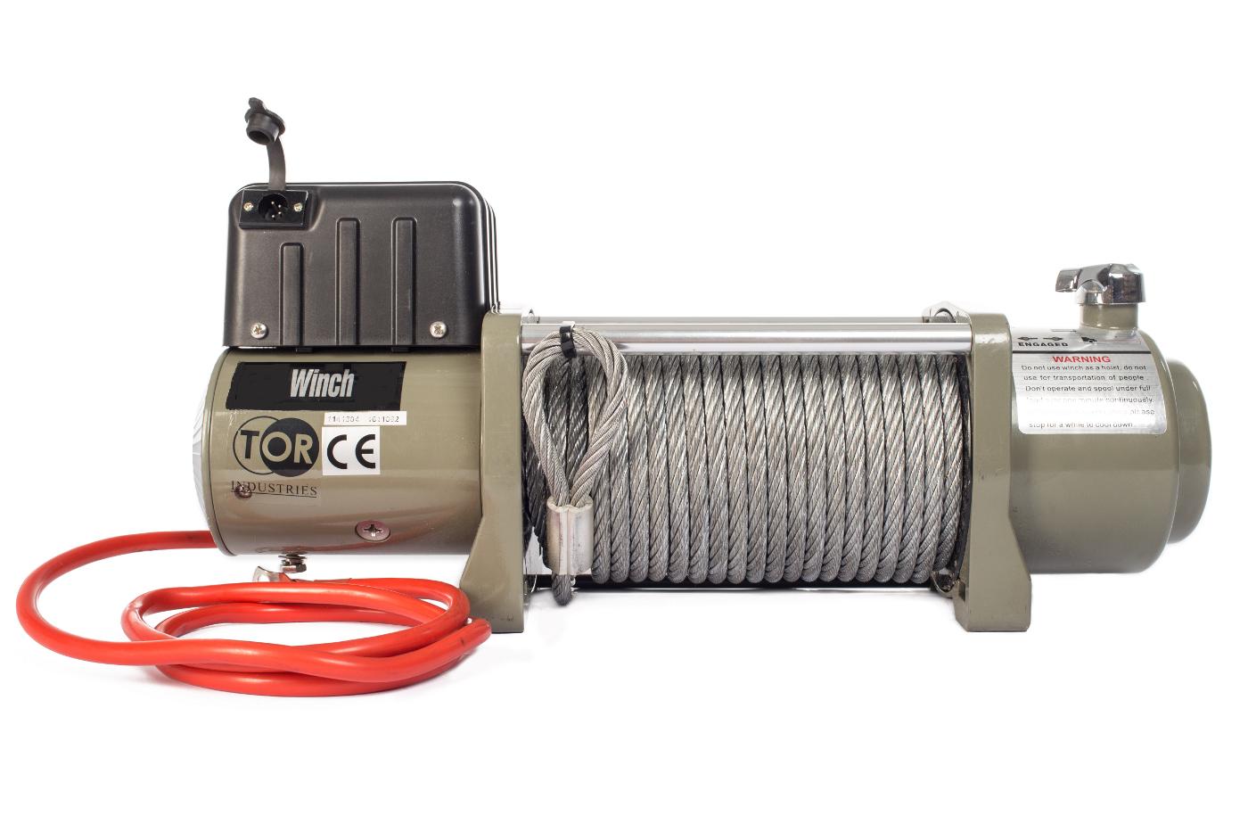 Лебедка автомобильная TOR SEC16800 (7620 кг/28 м) 12 V (1141604) 1141604