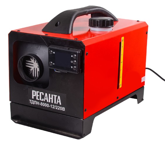 Изображение товара Автономный дизельный отопитель Ресанта ТДПН-8000-12/220В переносной