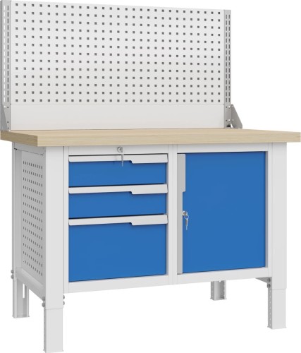 Изображение товара Верстак слесарный двухтумбовый ВЕРСТАКОФФ CTR 1202.S37.3-1 124108