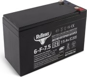 Аккумулятор RUTRIKE 6-F-7,5 (12V7,5A/H C20) 023938