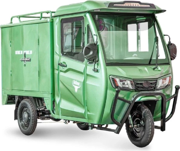 Изображение товара Трицикл грузовой RUTRIKE КАРГО Кабина Дуал 60V1000W Зеленый 2755 024460-2755