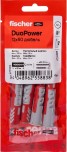 Дюбель универсальный нейлоновый FISCHER DUOPOWER 12x60, 4 шт 577309 №1