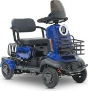 Электроскутер четырехколесный RUTRIKE Квадро Синий 3266 026356-3266