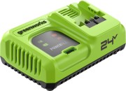 Зарядное устройство для аккумуляторов GREENWORKS 2958707 ультрабыстрое 24V, 8А