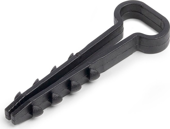 Изображение товара Дюбель-хомут FORTISFLEX ДХП 12-6 (черн) (100шт) 81830