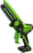 Изображение товара Пила цепная аккумуляторная GREENWORKS GD24CSMNX 24V, мини, 15см, б/щ, АКБ 2Ач и ЗУ 2008707UA
