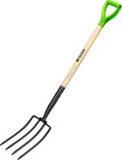 Вилы PALISAD 61394 4-рогие, огородные, кованые, 195х295х1165 мм