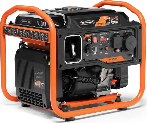 Изображение товара Генератор бензиновый DAEWOO GDA 5000 i инверторный GDA 5000i Изображение товара Генератор бензиновый DAEWOO GDA 5000 i инверторный GDA 5000i