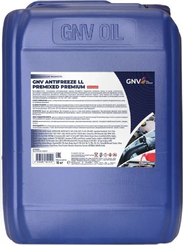 Изображение товара Антифриз GNV Antifreeze LL Premixed Premium (красный) 10 кг RG101751501118SP10 Изображение товара Антифриз GNV Antifreeze LL Premixed Premium (красный) 10 кг RG101751501118SP10