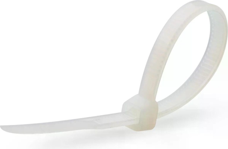 Изображение товара Хомут пластиковый FORTISFLEX КСС 12х650, белый, 100шт. 50023 Изображение товара Хомут пластиковый FORTISFLEX КСС 12х650, белый, 100шт. 50023