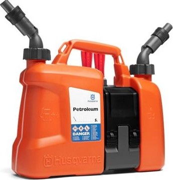 Изображение товара Канистра комбинированная 5л. + 2,5л. HUSQVARNA 5807542-01 Изображение товара Канистра комбинированная 5л. + 2,5л. HUSQVARNA 5807542-01