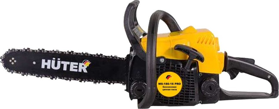 Изображение товара Бензопила HUTER MS-180-16 PRO (шина 40 см) 70/6/79
