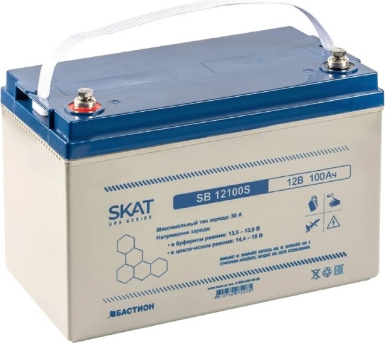 Изображение товара Аккумулятор SKAT SB 12100S 8973 Изображение товара Аккумулятор SKAT SB 12100S 8973