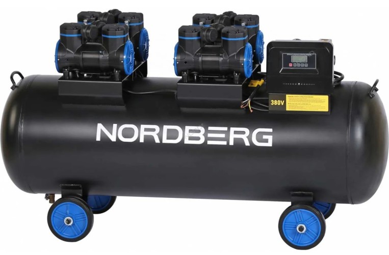 Изображение товара Компрессор поршневой безмасляный NORDBERG NCEO300/1000 Изображение товара Компрессор поршневой безмасляный NORDBERG NCEO300/1000