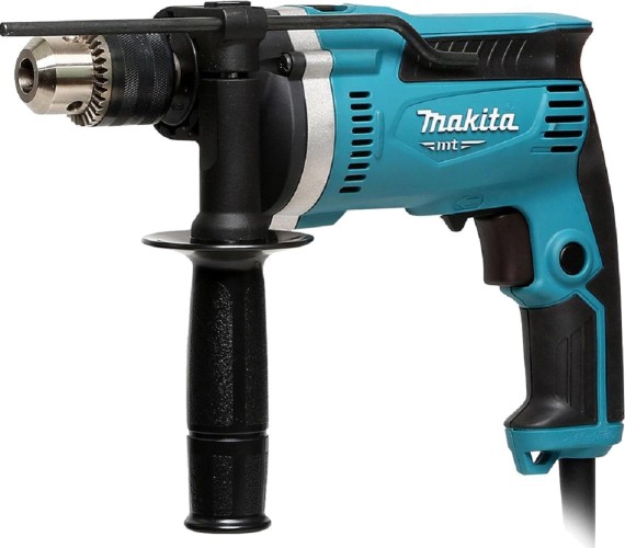 Изображение товара Дрель ударная MAKITA M8100B AL с мощным редуктором для строительных работ Изображение товара Дрель ударная MAKITA M8100B AL с мощным редуктором для строительных работ