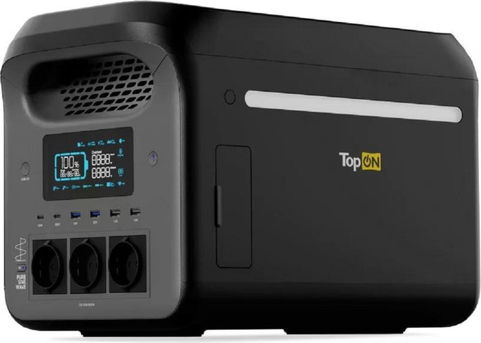 Изображение товара Портативная электростанция TopON TOP-H1800 аккумуляторная Изображение товара Портативная электростанция TopON TOP-H1800 аккумуляторная
