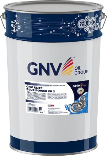 Изображение товара Высокотемпературная литиевая смазка GNV Elite Blue Power EP 2 18 кг GEB1027305020340002018 Изображение товара Высокотемпературная литиевая смазка GNV Elite Blue Power EP 2 18 кг GEB1027305020340002018