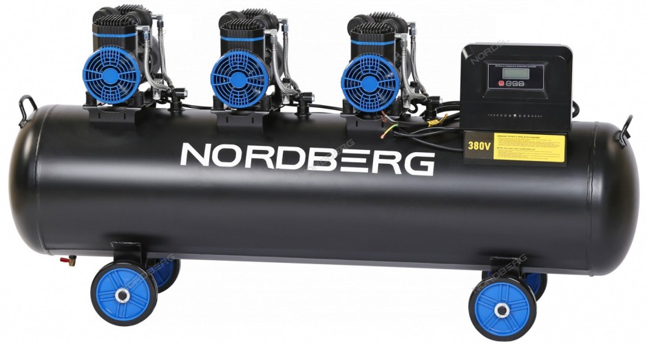 Изображение товара Компрессор поршневой безмасляный NORDBERG NCEO170/750 Изображение товара Компрессор поршневой безмасляный NORDBERG NCEO170/750