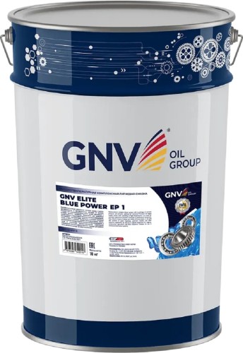 Изображение товара Высокотемпературная литиевая смазка GNV Elite Blue Power EP 1 18 кг GEB1027305020340001018 Изображение товара Высокотемпературная литиевая смазка GNV Elite Blue Power EP 1 18 кг GEB1027305020340001018
