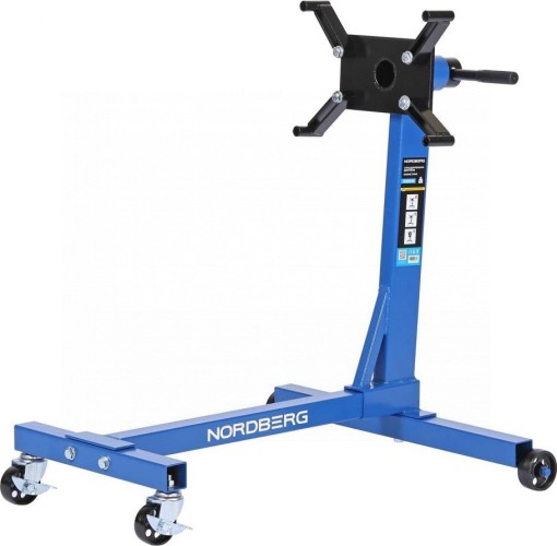 Изображение товара Кантователь двигателя NORDBERG N30045 стенд для ремонта 450 кг Изображение товара Кантователь двигателя NORDBERG N30045 стенд для ремонта 450 кг