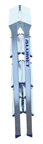 Стремянка алюминиевая АЛЮМЕТ AD 7204 4 ступени двухсторонняя AD7204 №5