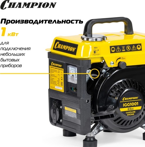 Генератор бензиновый CHAMPION IGG1001 инверторный №15