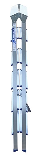 Стремянка алюминиевая АЛЮМЕТ AD 7206 6 ступеней двухсторонняя AD7206 №5
