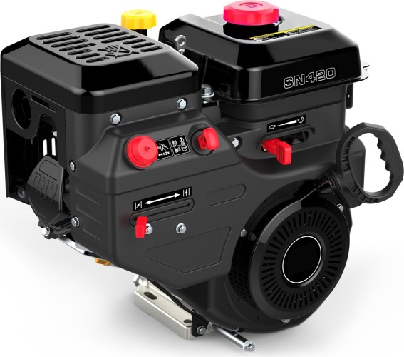 Изображение товара Бензиновый двигатель Evoline SN 420 E 15 л.с. (вал 25 мм, электростартер) зимний 1T90QS421EVO