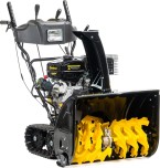 Снегоуборщик бензиновый гусеничный электростартер CHAMPION STT1170E №3