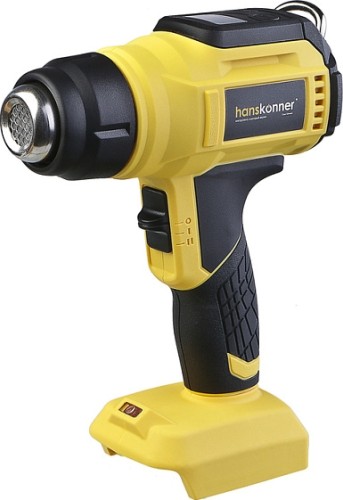 Изображение товара Портативный аккумуляторный фен HANSKONNER HHG1850PRO 18В с LED-дисплеем