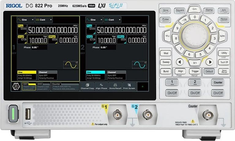 Изображение товара Генератор сигнала RIGOL DG822 Pro