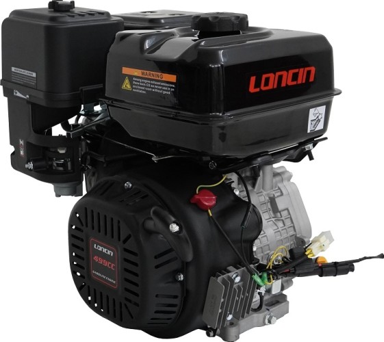 Изображение товара Бензиновый двигатель LONCIN G500F (A type) D25 7А 23 л.с. (вал 25 мм, 7А) 00-00160506