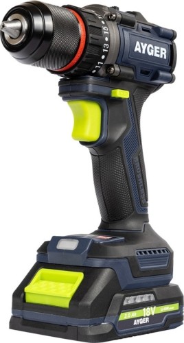 Изображение товара Дрель-шуруповерт аккумуляторная AYGER AP20BL2-70 Изображение товара Дрель-шуруповерт аккумуляторная AYGER AP20BL2-70