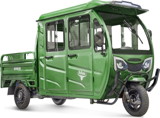 Изображение товара Трицикл грузовой RUTRIKE Рейс 1300 60V1200W Темно-зеленый 2818 024458-2818 Изображение товара Трицикл грузовой RUTRIKE Рейс 1300 60V1200W Темно-зеленый 2818 024458-2818