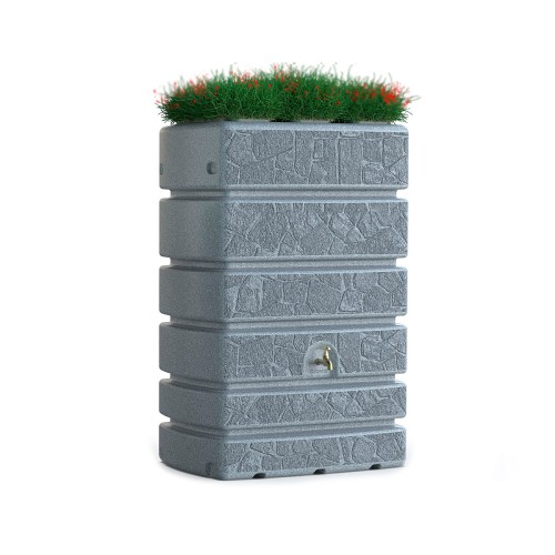 Изображение товара Емкость декоративная ЭКОПРОМ Rostok Stone 500 Белый гранит