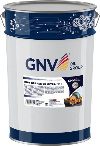 Изображение товара Высокотемпературная водостойкая смазка GNV Grease CS Ultra EP 2 18 кг GCS10274UCS1924EP20020 Изображение товара Высокотемпературная водостойкая смазка GNV Grease CS Ultra EP 2 18 кг GCS10274UCS1924EP20020