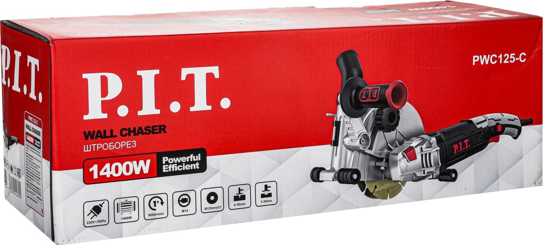 Штроборез сетевой P.I.T. PWC125-C №11